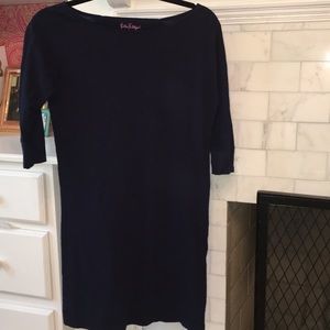Navy Lilly Pulitzer Cotton shift dress